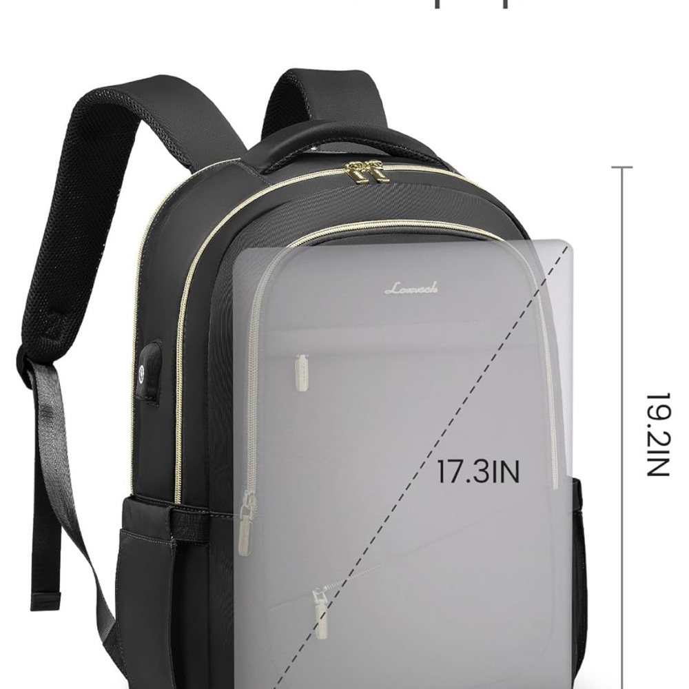 Black Backpack - Picture 8 of 10